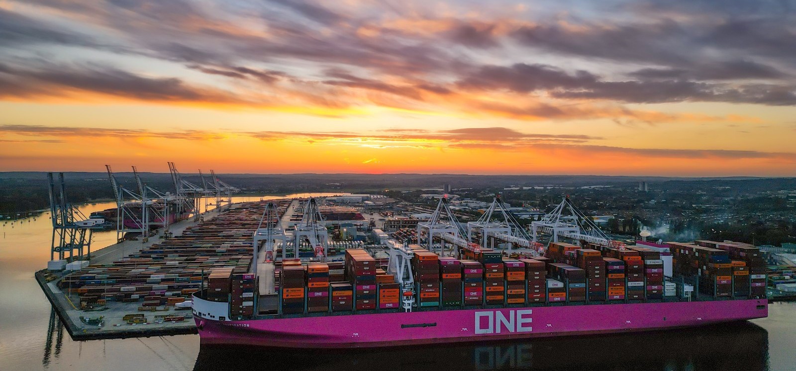 The UK's most productive container port